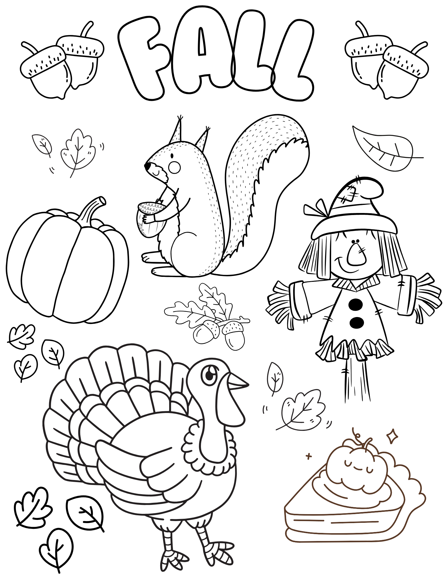 Thanksgiving Activities for Kids: Free Printable Thanksgiving Pages ...